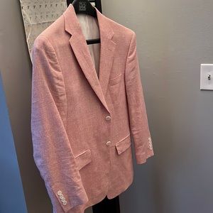 Salmon colored blazer 38s.